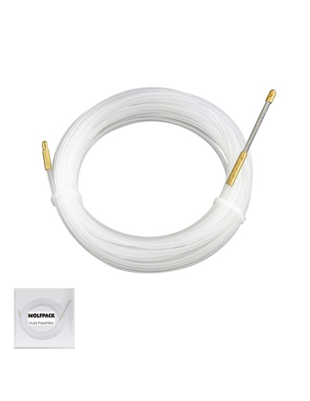 Guia Pasahilos, Pasacables, 15 metros x Ø 4mm.