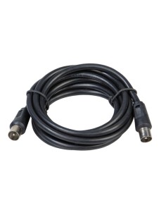 ProlongaciónTV Video Macho-Macho 2 metros / Ø 9,5 mm. Con...