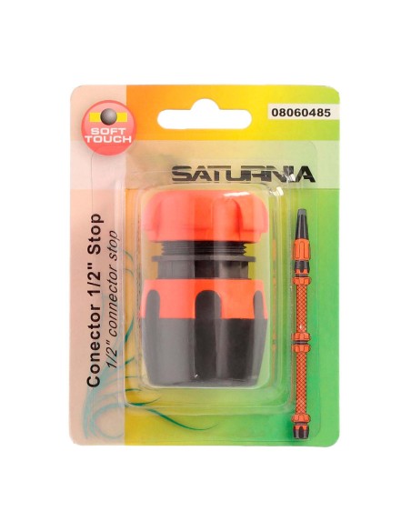 Conector Manguera Soft-Touch 1/2 Con Stop
