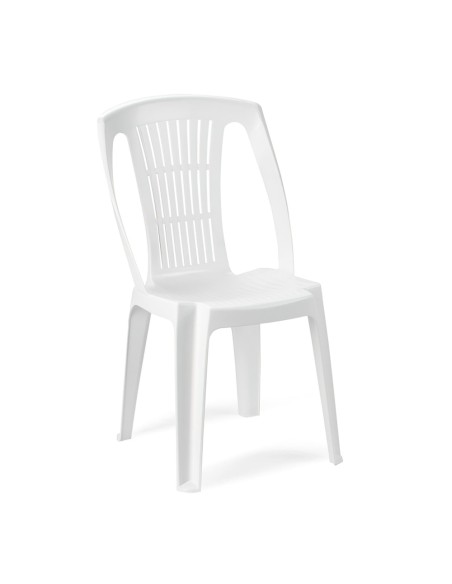 Silla Resina Monobloc Stella Sin Brazos Stella Blanco
