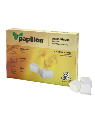 Pastilhas de iniciação de fogo PAPILLON 48 unidades 08130260