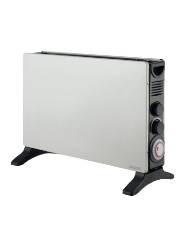 Termoconvector Suelo / Timer 1250 / 2000 Watt.Turbo, Protección térmica, Temporizador24h.
