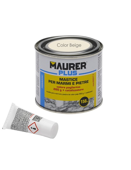 Masilla Para Marmol Color Beige 150 ml.