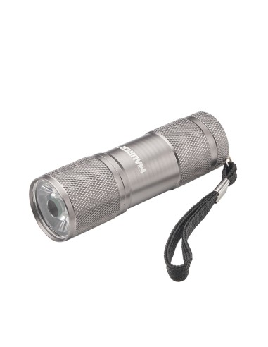 Linterna LED De Mano De Aluminio A Pilas(1 AAA) 90 Lumenes 1 Leds Mango Estriado