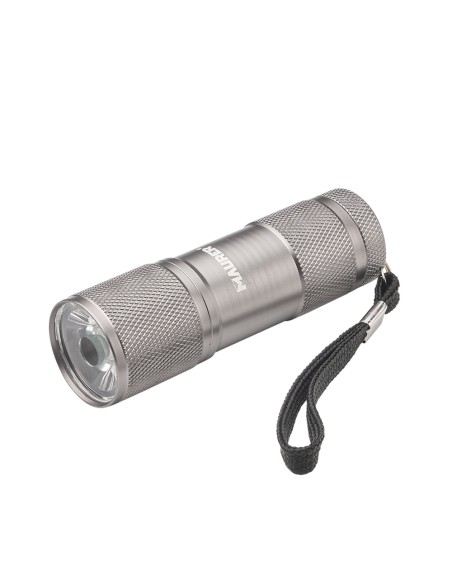 Linterna LED De Mano De Aluminio A Pilas(1 AAA) 90 Lumenes 1 Leds Mango Estriado