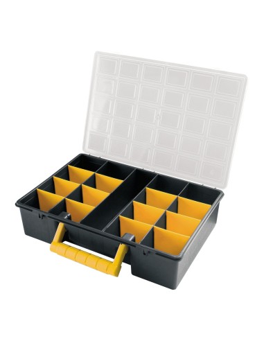 Maletin organizador plastico WOLFPACK 360x252x64mm 02240316