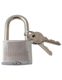 Candado Inoxidable Arco Largo 50mm.