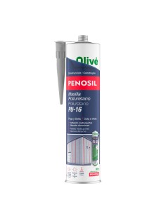 Masilla poliuretano OLIVE gris cartucho 300ml (Penosil)