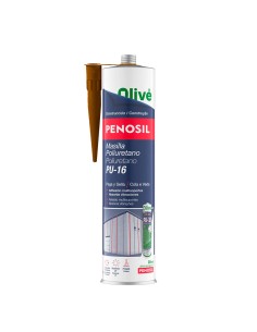 Masilla Poliuretano Marrón Cartucho 300 Ml. Sellador...