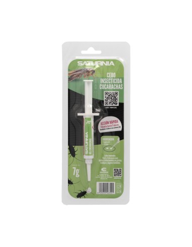 Cebo Insectida Gel Cucarachas Jeringa  7 Gramos