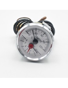 Termohidrometro caldera IMIT cromado 0-120ºC y 0-6bar... 2