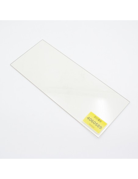 Cristal puerta estufa HERGOM E-10 antigua/E-10 Plus trasero 6009020