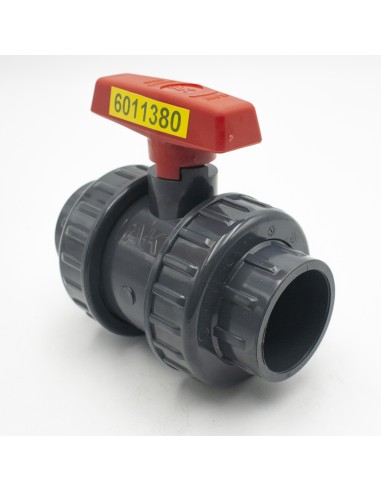 Valvula bola PVC-U H-H   50mm PN16 KRIPSOL...