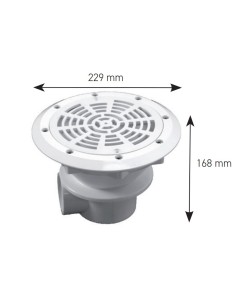 Sumidero piscina liner EMAUX circular mod EM2837 2" 91600514