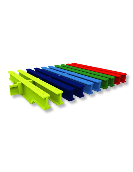 Rejilla rebosadero piscina HW transversal 295x35mm blanca AP-00222