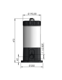 Filtro cartucho ASTRAL   5m3/h 00648 2