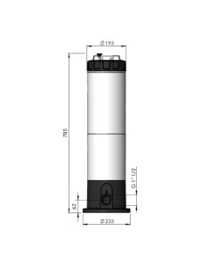 Filtro cartucho ASTRAL 10m3/h 00649 2