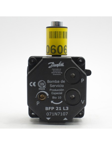 Bomba gasoil quemador DANFOSS BFP 21 L3 giro izquierda 071N7107
