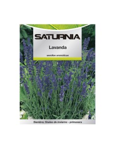 Semillas SATURNIA lavanda (lavandula officinalis) 0.5gr...