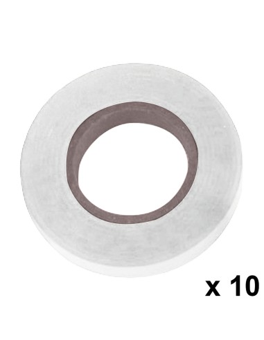 SATURNIA tying tape 11x0.15mm white rolls of 26mt (pack of 10 units) 08021105