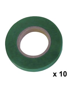 Cinta para atadora SATURNIA 11x0.15mm verde rollos de...