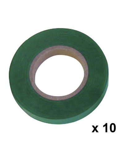 Cinta para atadora SATURNIA 11x0.15mm verde rollos de 26mt (pack 10und) 08021115