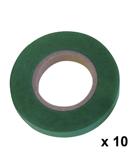 Cinta para atadora SATURNIA 11x0.15mm verde rollos de 26mt (pack 10und) 08021115