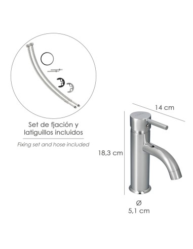 Grifo lavabo ORYX monomando Dresde 04042900