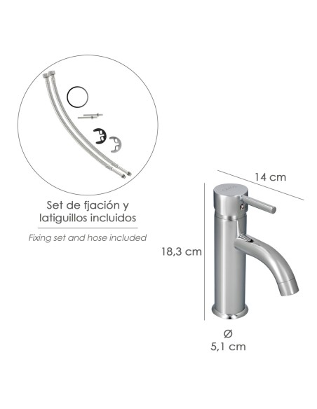 Grifo lavabo ORYX monomando Dresde 04042900