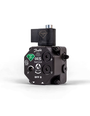 Bomba de queimador diesel DANFOSS BFP 41 R3 LE-S curva à direita 071N7137 (Novo Diamante)