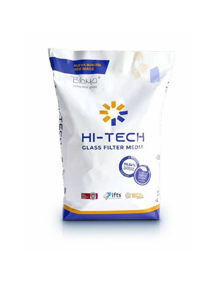 Vidrio filtrante piscinas BSA Bioma HI-Tech 20kg 77866