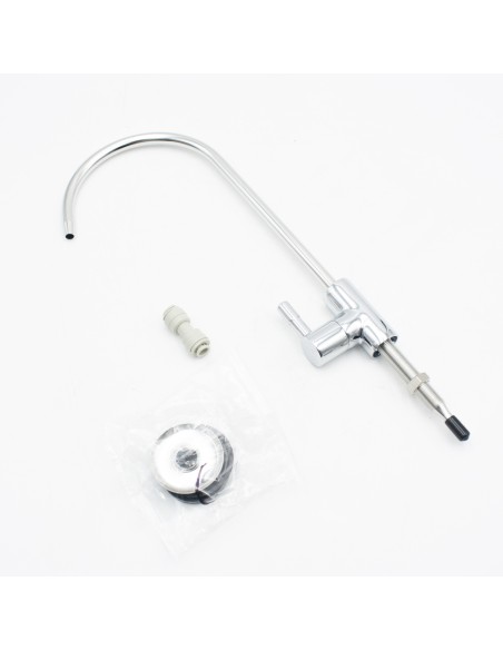 Grifo cocina 1 via para osmosis OSM mod. caño corto brillo RO5028