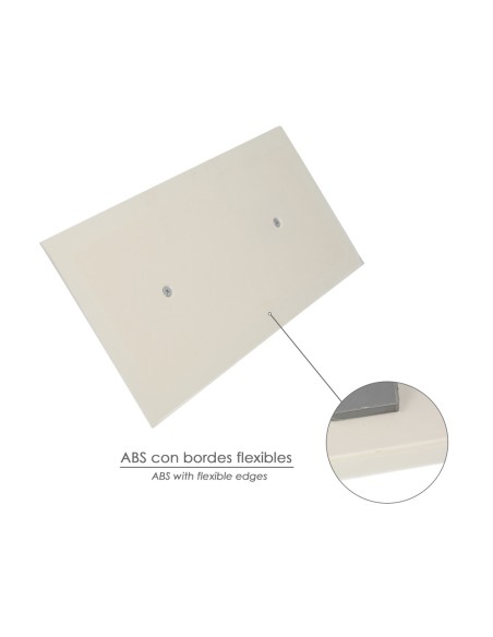 Llana WOLFPACK talocha rectangular c/borde flexible 303x142mm 02300340