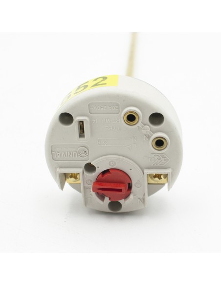 Termostato termoelectrico c/varilla mod. circular UNIVAL RT-WH 14 342