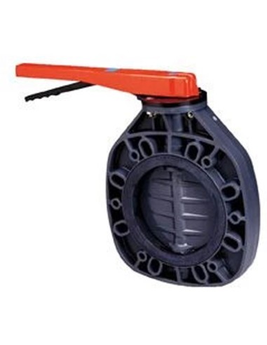 Valvula mariposa PVC-U 110mm PN10 CEPEX Classic 02583 (sin bridas)