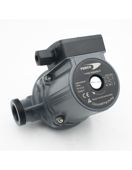 Bomba circulacion calefaccion FERCO electronica 1½" 180mm RS25/80-8