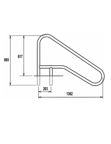 Barandilla piscina FLEXINOX mod. FX-02 inox...