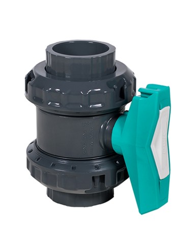 Valvula bola PVC-U H-H   50mm PN16 FITVALF 131115L (presion)