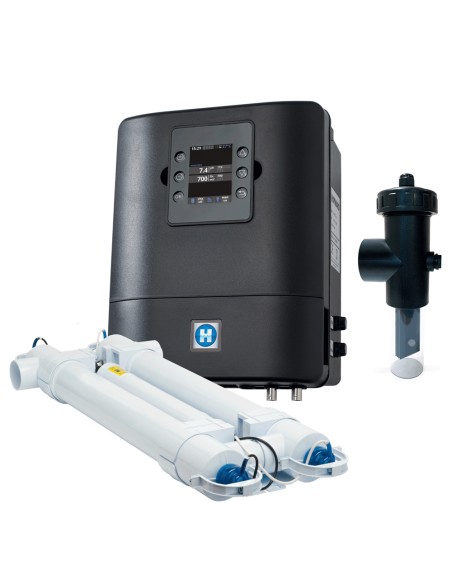 Clorador salino piscina HAYWARD AquaRite UV Low Salt 300m3 AQRUV3LS