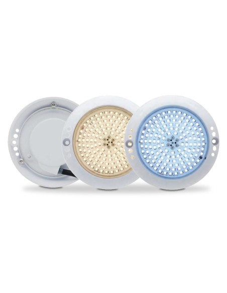 Foco piscina superficie HW proyector led mini 880lm 8w HP-0205-48 blanca calida