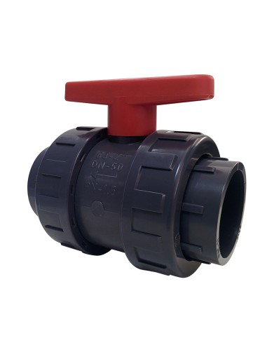 Valvula bola PVC-U H-H   63mm PN10 KRIPSOL Akros AK VEP63 (presion)