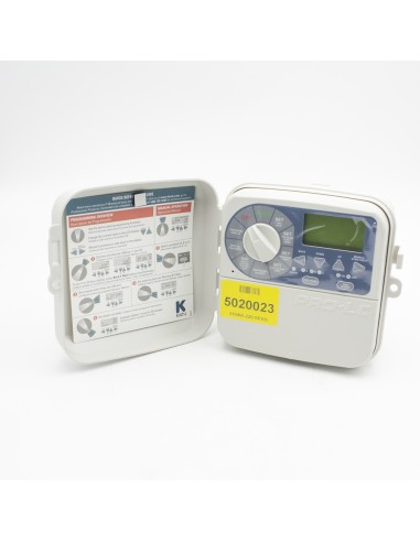 Programador riego K-RAIN Pro-LC 4 estaciones 220v exterior 3104W-220-SPAN