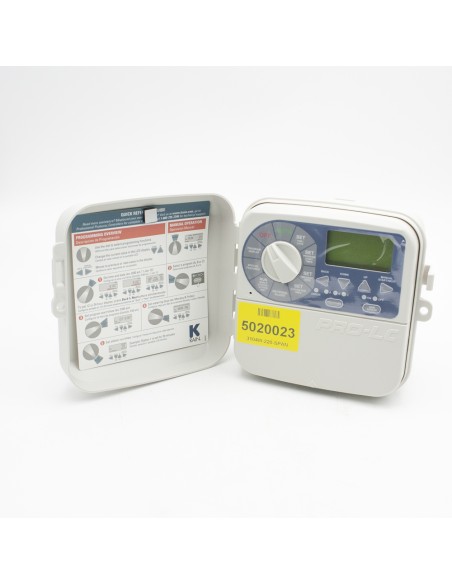 Programador riego K-RAIN Pro-LC 4 estaciones 220v exterior 3104W-220-SPAN