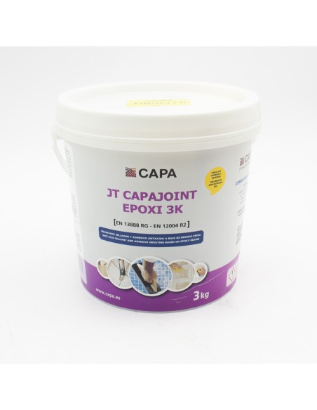 Fragua CAPA resina epoxi JT Capajoint Epoxi 3kg 222015 Blanca