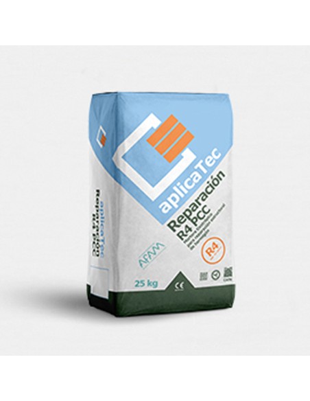 Mortero reparacion R4 CAPA Aplicatec R4 PCC saco 25kg 261010
