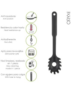 Servidor espaguetis ORYX nylon basic 30x6.5cm 05076003