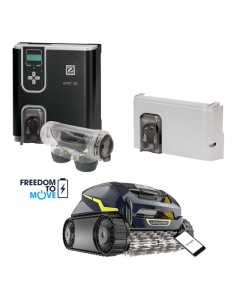 Pack electrolisis + control PH + limpiafondos