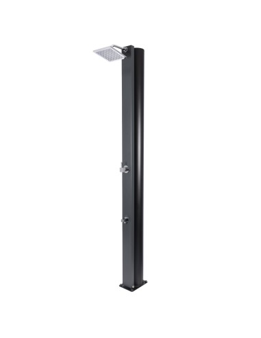 Ducha piscina CRM solar Watermixer Black Edition 30lt negra con lavapies 30WBLACK-GR