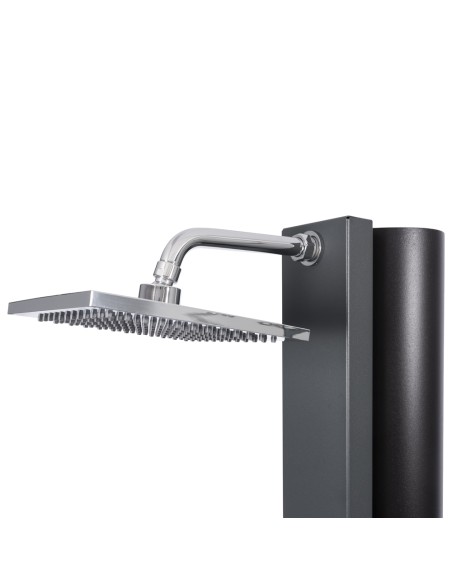 Ducha piscina CRM solar Square 40lt antracita   40SAN