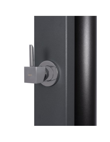 Ducha piscina CRM solar Square 40lt antracita...